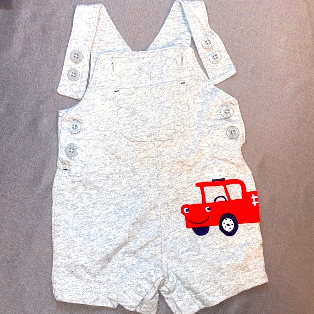 Carter’s Firetruck Overalls for Infants